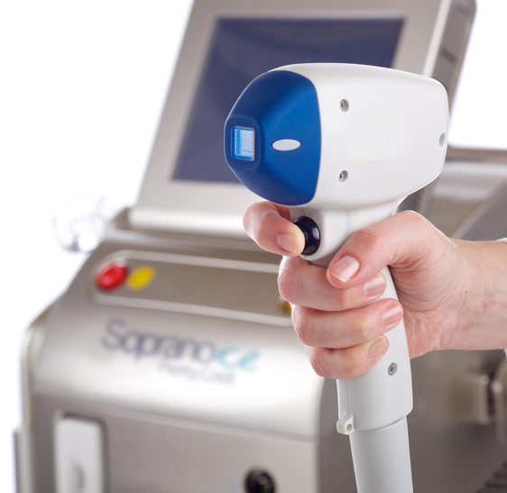 Soprano Laser voor 100 pijnloze onharing