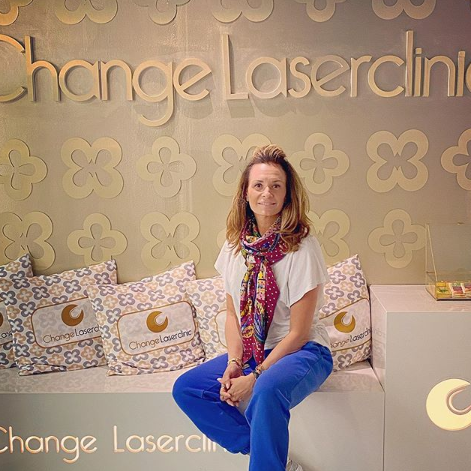 Leontien Borsato bij Change Laserclinic